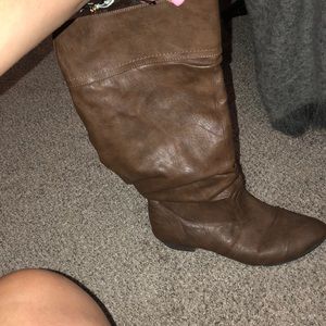 target brown boots